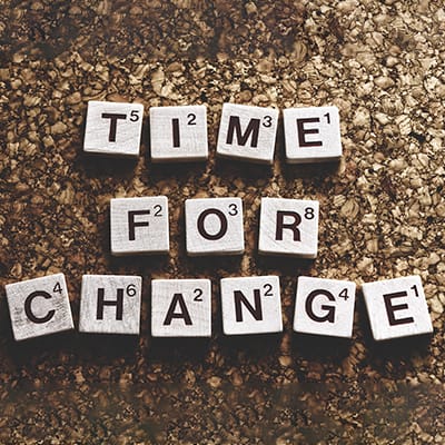Time for a change
